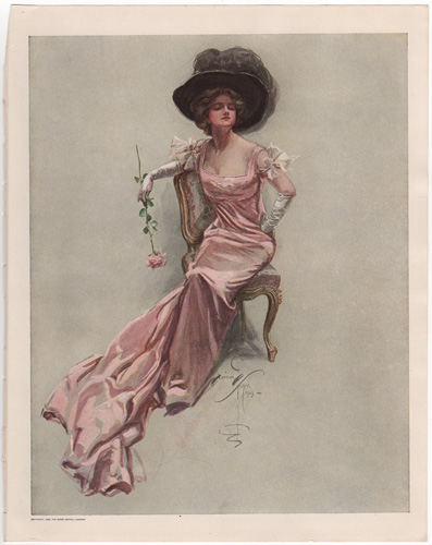 American Beauties by Harrison Fisher (1909)